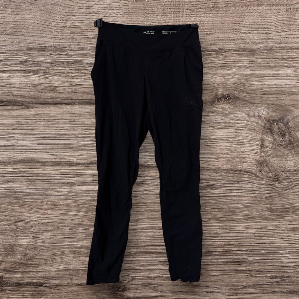 Mountain Hardwear Women Black Leggings